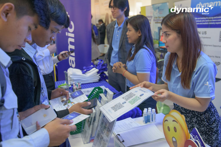 Dynamic Group Cambodia - Dynamic Advanced Group joined the 3rd Job Fair ...